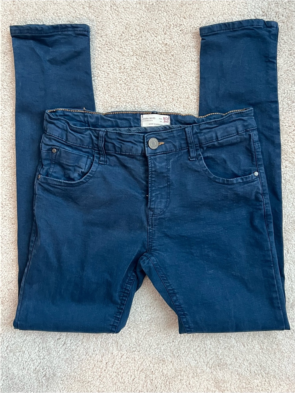 Zara Kids Navy Blue Skinny Jeans - Boys